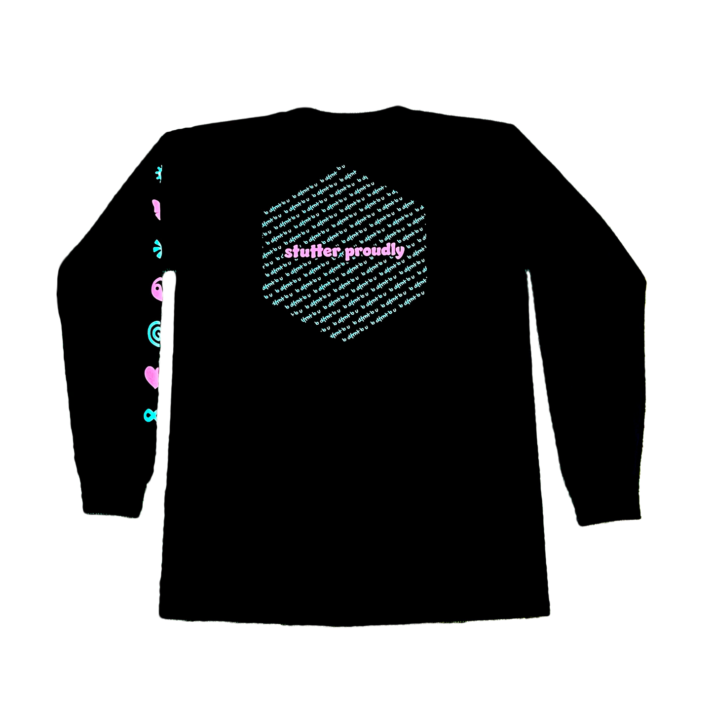 stutter proudly shirt long pink / mint