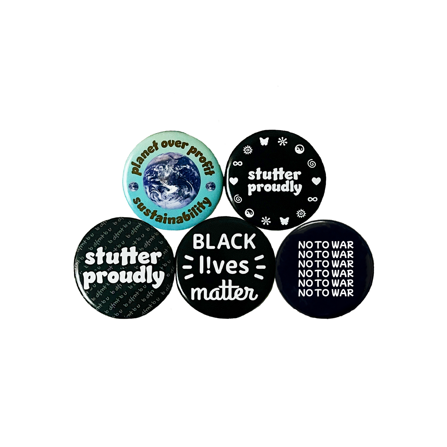 stutter proudly pin pack